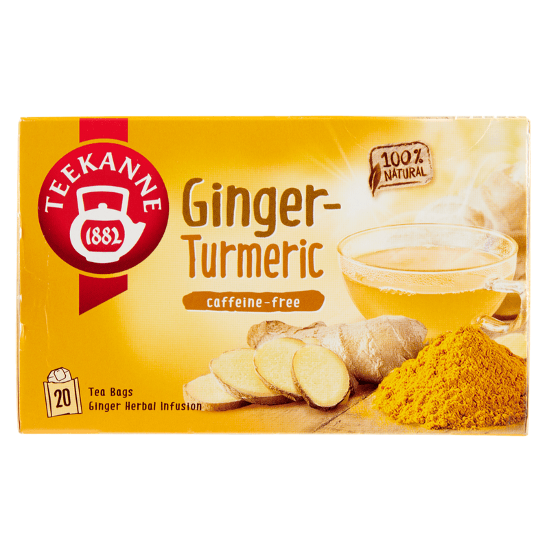 Teekanne Ginger tumeric kop 20 zakjes