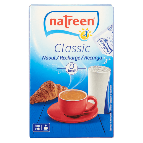 Foto van Natreen Zoetjes navulling op witte achtergrond