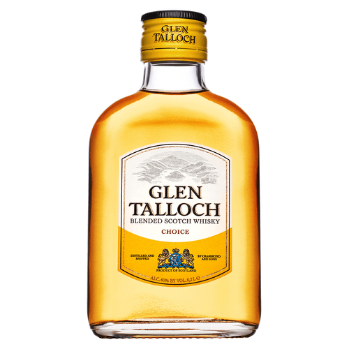 Foto van Glen Talloch Whisky op witte achtergrond