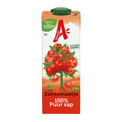 Foto van Appelsientje Zontomaatje op witte achtergrond