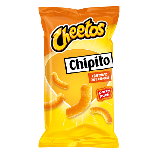 Foto van Cheetos Chipito kaas op witte achtergrond