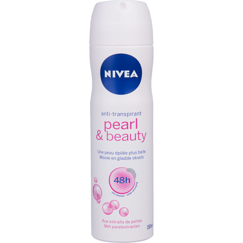 Foto van Nivea Deospray pearl & beauty op witte achtergrond