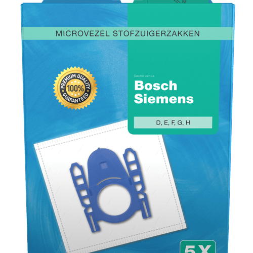 Foto van Stofzuigerzakken Bosch - Siemens op witte achtergrond