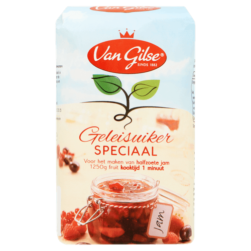 Foto van Van Gilse Geleisuiker speciaal op witte achtergrond