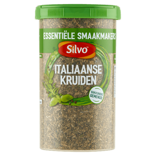 Foto van Silvo Italiaanse kruiden op witte achtergrond