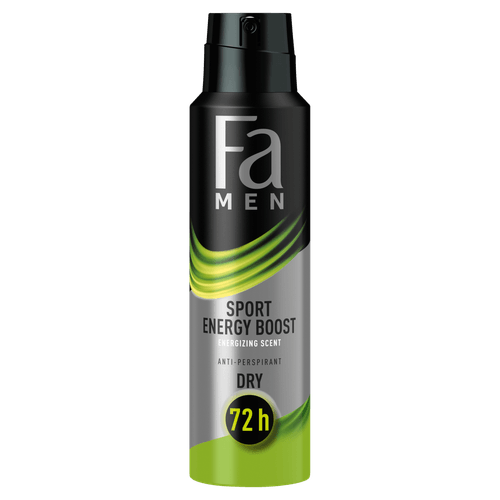 Foto van Fa Deospray men double power op witte achtergrond