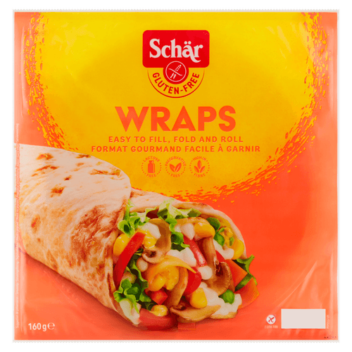 Foto van Schär Wrap 2 stuks glutenvrij op witte achtergrond