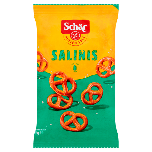 Foto van Schär Salinis glutenvrij op witte achtergrond