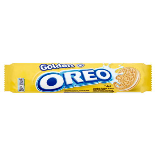 Foto van Oreo Golden op witte achtergrond