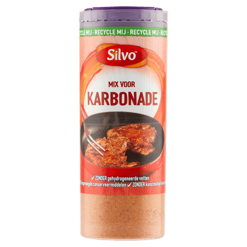 Foto van Silvo Karbonade kruiden op witte achtergrond