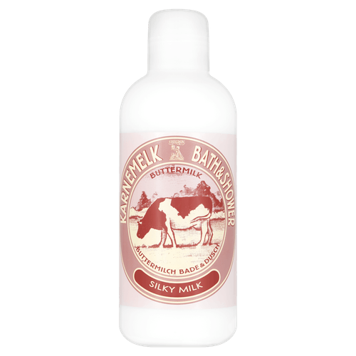 Foto van Hegron Douche & bad karnemelk silky milk op witte achtergrond
