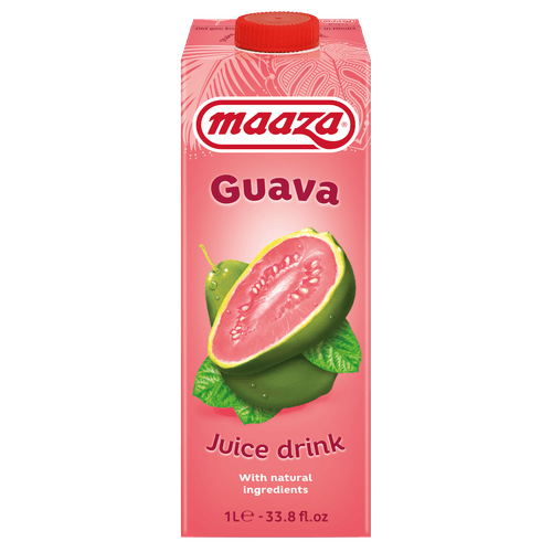 Foto van Maaza Tetra guava op witte achtergrond