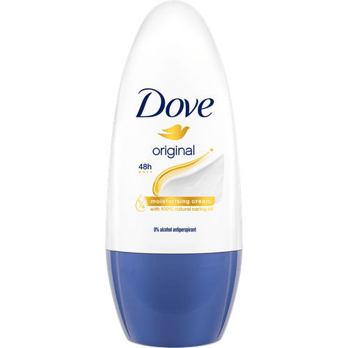 Foto van Dove Deoroller regular op witte achtergrond