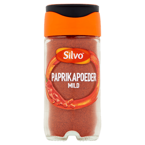 Foto van Silvo Paprikapoeder mild op witte achtergrond