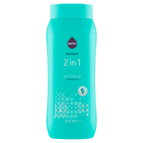 Foto van Derlon Shampoo 2 in 1 op witte achtergrond