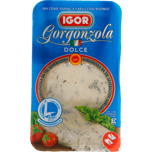 Foto van Igor Gorgonzola op witte achtergrond