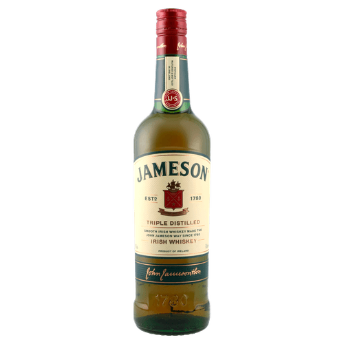 Foto van Jameson Irish whiskey op witte achtergrond