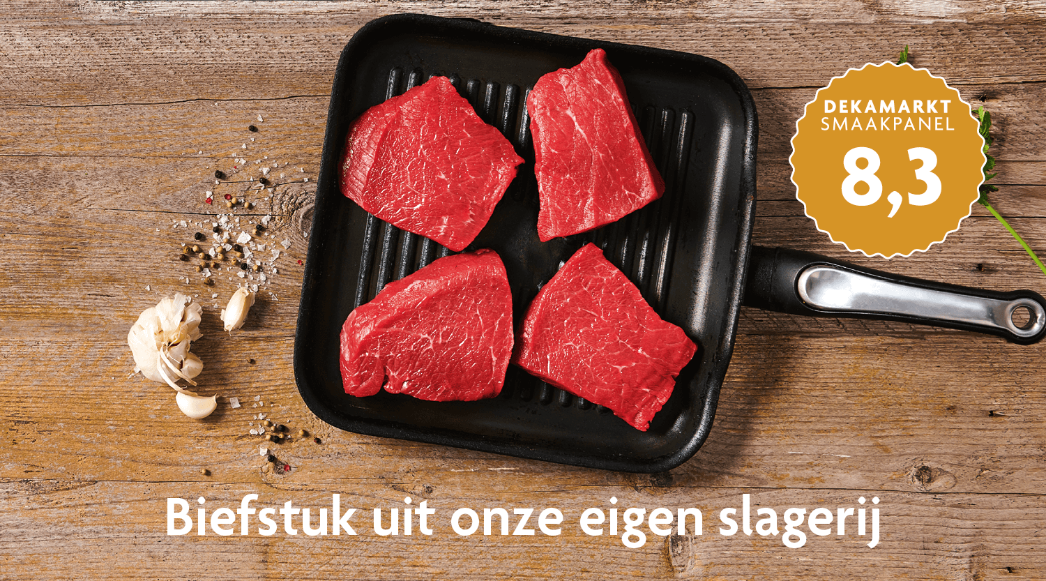 Biefstuk DekaMarkt Smaakpanel