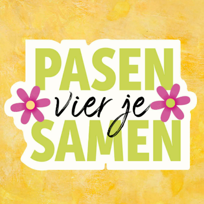 Pasen vier je samen