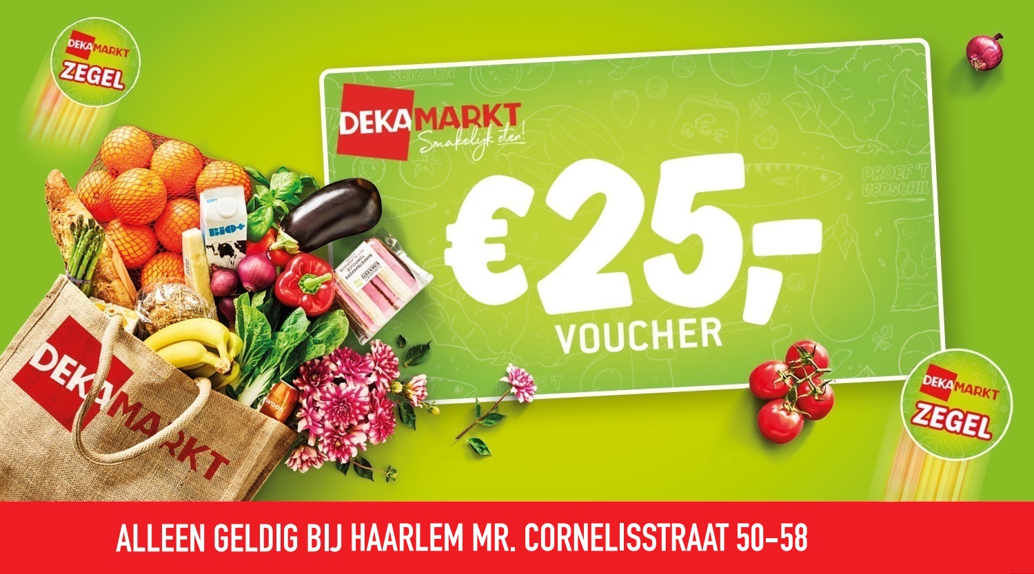 Online voucher Haarlem Cornelisstraat