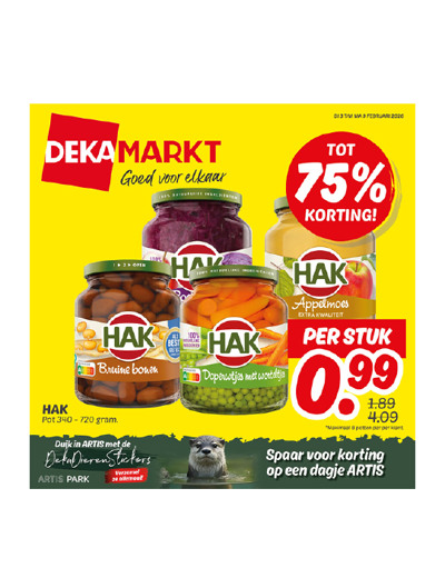 Folder volgende week