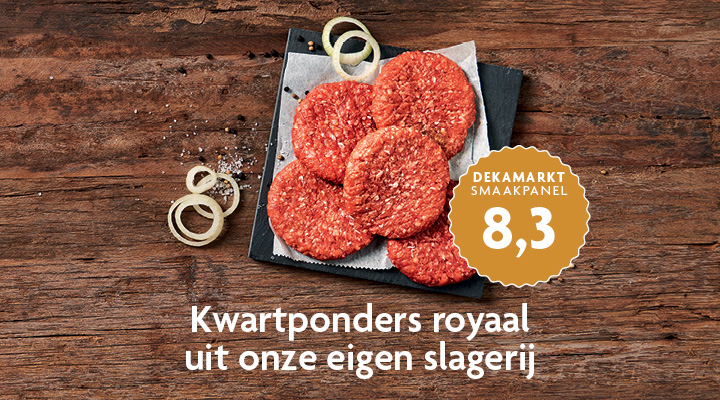 Kwartponders royaal