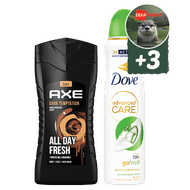 Axe of Dove Deodorant of Douchegel