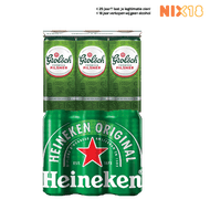 Grolsch  of Heineken Pilsener