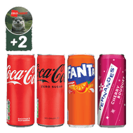 Coca-cola, Fernandes, Fuze, Sprite of Fanta