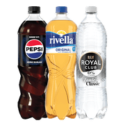 Pepsi, Rivella, 7-up of Royal Club
