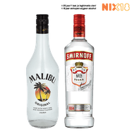 Malibu of Smirnoff Vodka