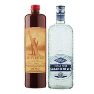 Juttertje Kruidenbitter of Boomsma Graanjenever