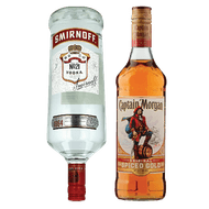 Smirnoff Vodka of Captain Morgan Spiced Rum