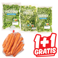 Snijbonen, Sperziebonen of Andijvie Fijn