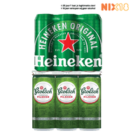 Heineken of Grolsch Pilsener