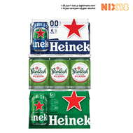 Heineken, Grolsch of 0.0 Pilsener