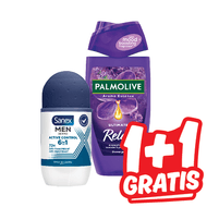Sanex of Palmolive Douche of Deodorant