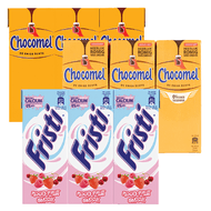 Chocomel, Fristi of Optimel