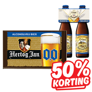 Hertog Jan 0.0%, Leffe 0.0% of Tripel Karmeliet 0.4%