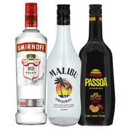 Smirnoff, Malibu of Passoã