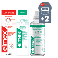 Elmex Tandpasta, Tandenborstel of Mondwater