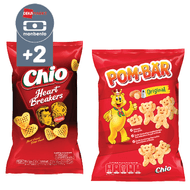 Chio Heartbreakers, Pom-bär, Ovensticks of Partymix