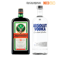 Jägermeister of Absolut Vodka