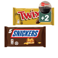 Mars, Bounty, Snickers of Twix