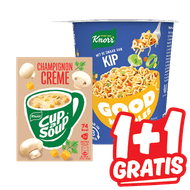 Knorr Good Noodles, Pasta, Potatoes of Cup-a-soup