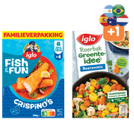 Iglo Fish Cuisine, Fish & Fun of Groente Idee