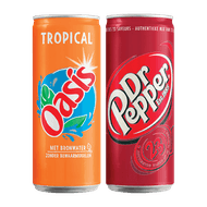 Dr. Pepper, Oasis, Orangina of Schweppes