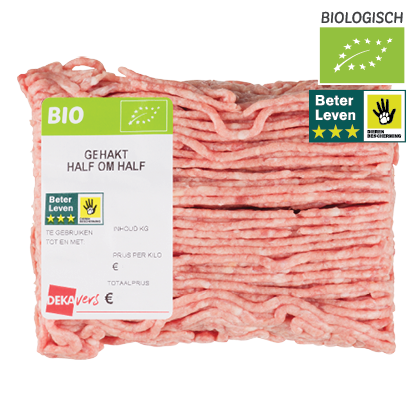 DekaVers Biologisch Half Om Half Gehakt