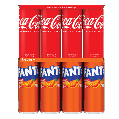 Coca-cola, Fernandes, Fuze, Sprite, Hawai of Fanta