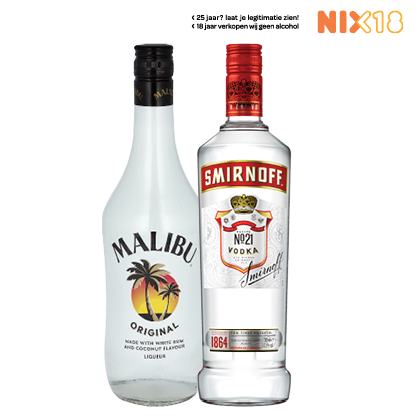 Malibu of Smirnoff Vodka